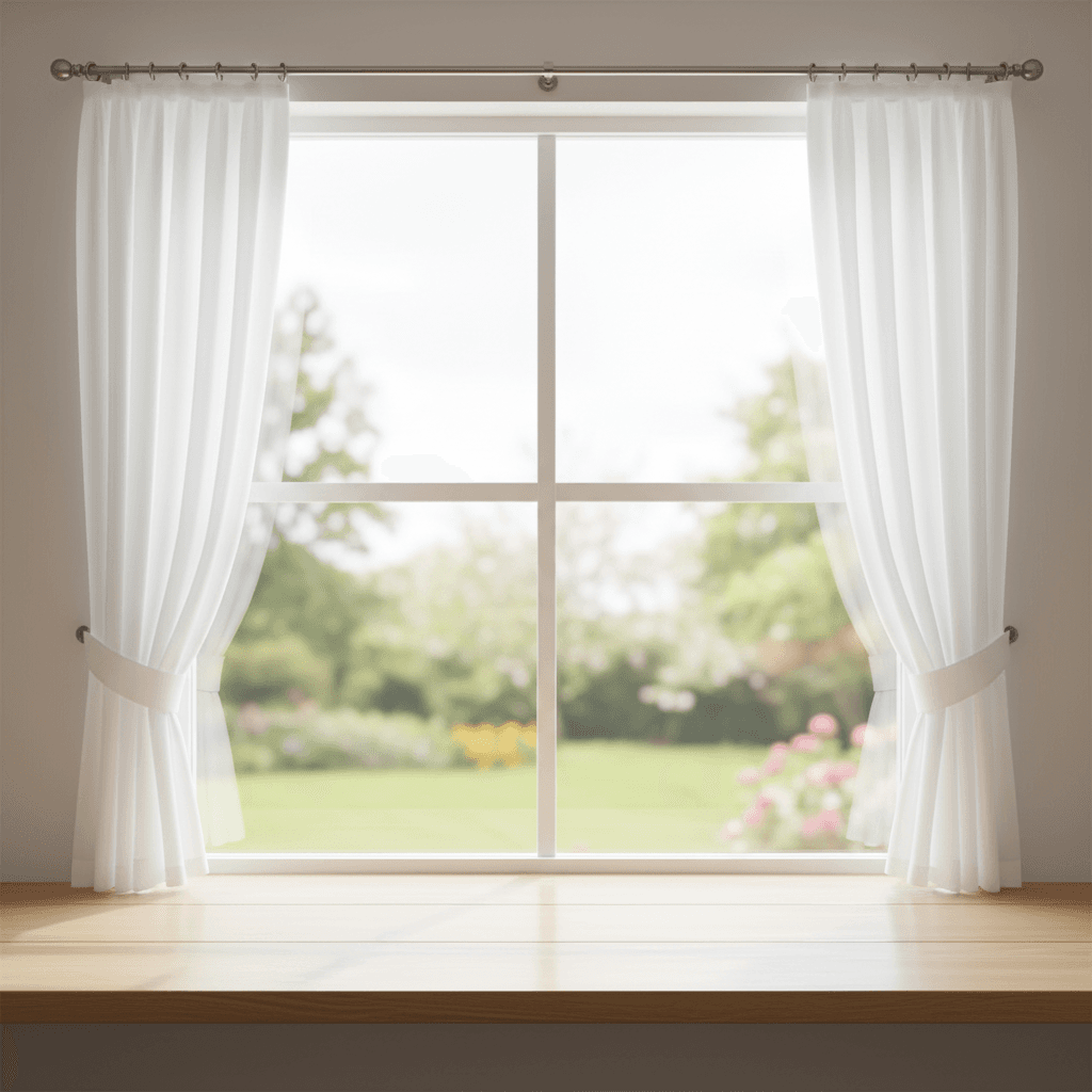 Streak-free window and polished sill